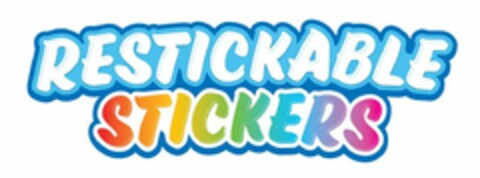 RESTICKABLE STICKERS Logo (USPTO, 10.03.2020)