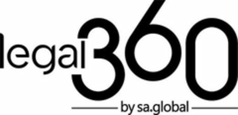 LEGAL360 BY SA.GLOBAL Logo (USPTO, 05/08/2020)