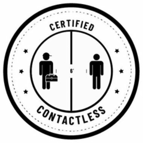 CERTIFIED CONTACTLESS Logo (USPTO, 05/26/2020)