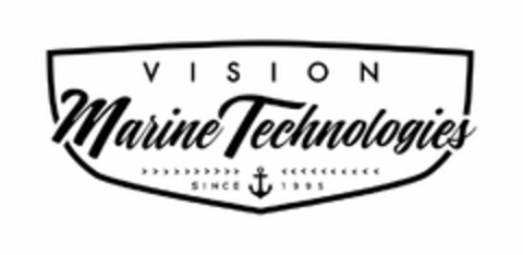 VISION MARINE TECHNOLOGIES SINCE 1995 Logo (USPTO, 18.06.2020)