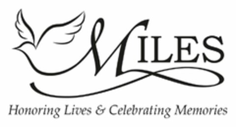 MILES HONORING LIVES & CELEBRATING MEMORIES Logo (USPTO, 23.06.2020)