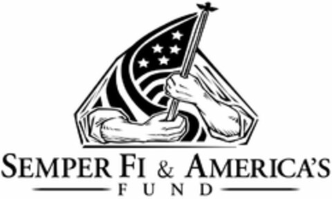 SEMPER FI & AMERICA'S FUND Logo (USPTO, 10.07.2020)
