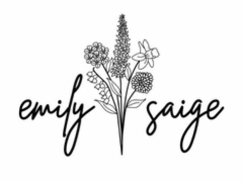 EMILY SAIGE Logo (USPTO, 23.07.2020)