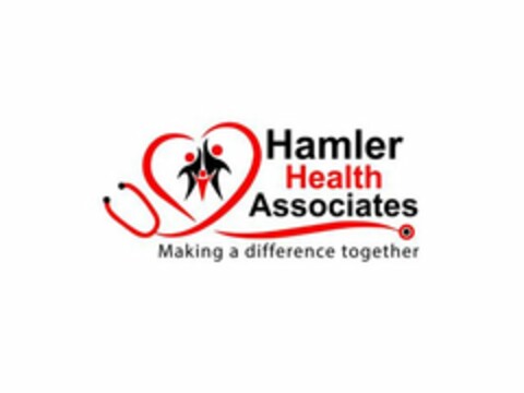 HAMLER HEALTH ASSOCIATES MAKING A DIFFERENCE TOGETHER Logo (USPTO, 17.08.2020)