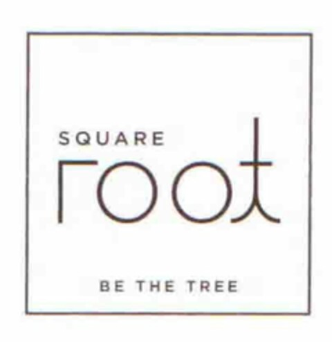 SQUARE ROOT BE THE TREE Logo (USPTO, 16.01.2009)