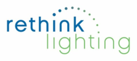 RETHINK LIGHTING Logo (USPTO, 02/20/2009)