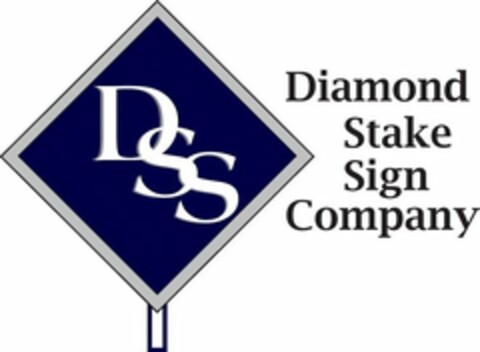 DSS DIAMOND STAKE SIGN COMPANY Logo (USPTO, 06.05.2009)