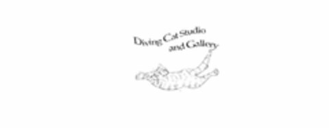 DIVING CAT STUDIO AND GALLERY Logo (USPTO, 06/16/2009)