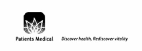 PATIENTS MEDICAL DISCOVER HEALTH, REDISCOVER VITALITY Logo (USPTO, 07.07.2009)