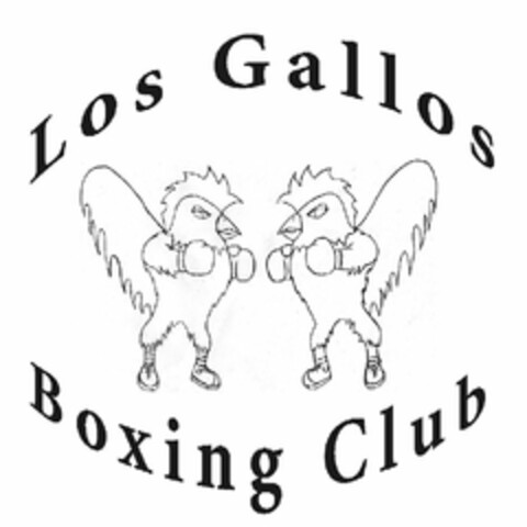 LOS GALLOS BOXING CLUB Logo (USPTO, 28.12.2009)