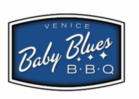VENICE BABY BLUES B·B·Q Logo (USPTO, 17.08.2010)