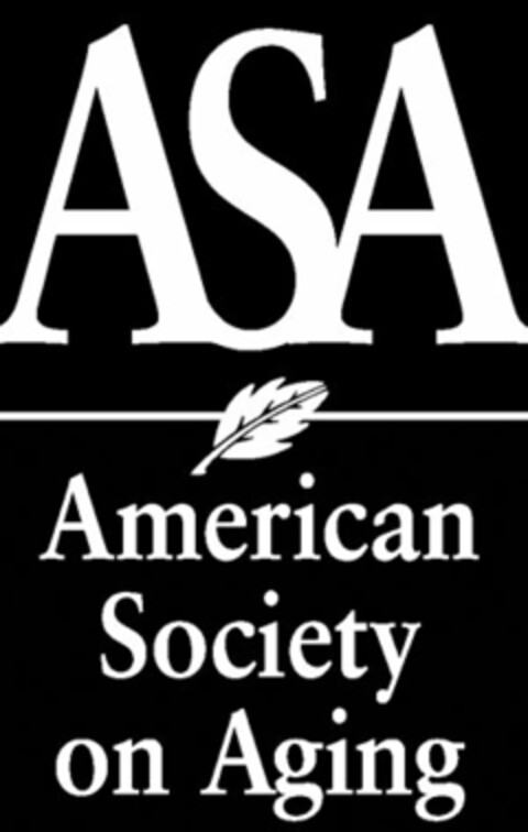 ASA AMERICAN SOCIETY ON AGING Logo (USPTO, 07.12.2010)