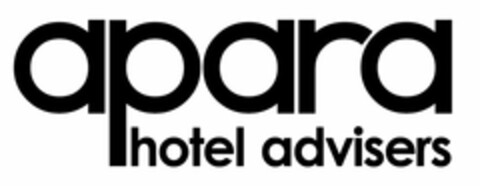 APARA HOTEL ADVISERS Logo (USPTO, 19.01.2011)