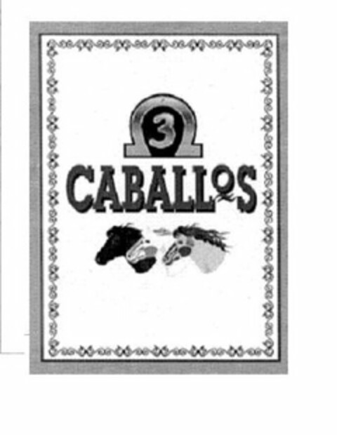 3 CABALLOS Logo (USPTO, 28.01.2011)