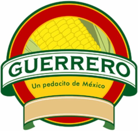 GUERRERO UN PEDACITO DE MÉXICO Logo (USPTO, 14.02.2011)