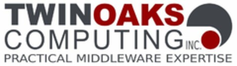 TWINOAKS COMPUTING INC. PRACTICAL MIDDLEWARE EXPERTISE Logo (USPTO, 05.12.2011)