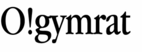 O!GYMRAT Logo (USPTO, 03/08/2012)