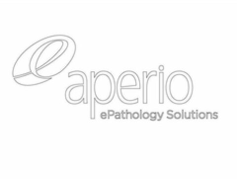 E APERIO EPATHOLOGY SOLUTIONS Logo (USPTO, 12.07.2012)