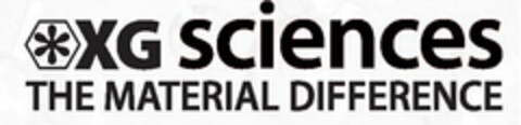 XG SCIENCES THE MATERIAL DIFFERENCE Logo (USPTO, 07/27/2012)