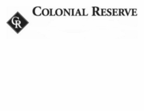 CR COLONIAL RESERVE Logo (USPTO, 10/02/2012)