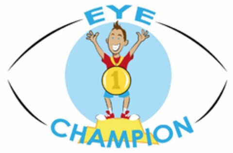 EYE 1 CHAMPION Logo (USPTO, 24.01.2013)