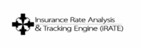 INSURANCE RATE ANALYSIS & TRACKING ENGINE (IRATE) Logo (USPTO, 08/21/2013)