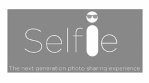 SELF I E THE NEXT GENERATION PHOTO SHARING EXPERIENCE Logo (USPTO, 01/09/2015)