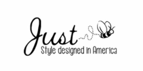 JUST STYLE DESIGNED IN AMERICA Logo (USPTO, 03/12/2015)