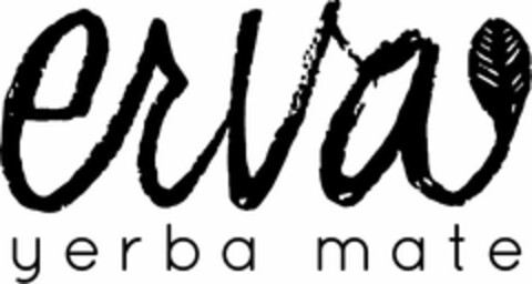 ERVA YERBA MATE Logo (USPTO, 09.10.2015)