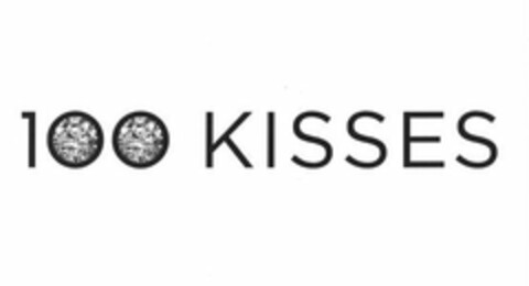 100 KISSES Logo (USPTO, 28.03.2016)