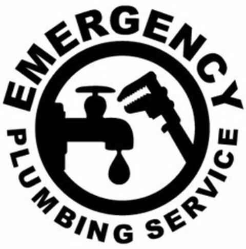 EMERGENCY PLUMBING SERVICE Logo (USPTO, 30.03.2016)