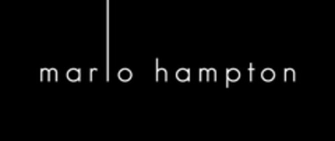 MARLO HAMPTON Logo (USPTO, 30.03.2016)