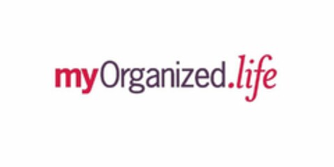 MYORGANIZED.LIFE Logo (USPTO, 06/21/2016)