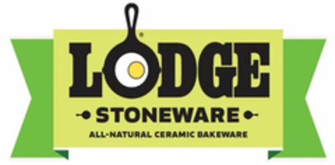 LODGE STONEWARE ALL-NATURAL CERAMIC BAKEWARE Logo (USPTO, 12/20/2016)