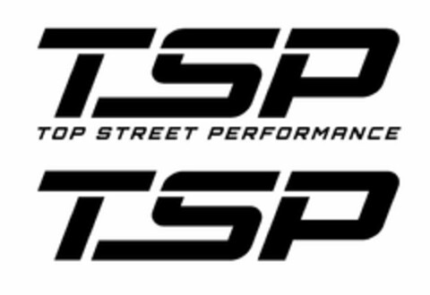 TSP TOP STREET PERFORMANCE TSP Logo (USPTO, 01/27/2017)