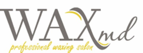 WAX MD PROFESSIONAL WAXING SALON Logo (USPTO, 10.02.2017)