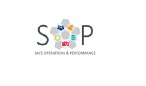 S P SAFE OPERATIONS & PERFORMANCE Logo (USPTO, 21.07.2017)