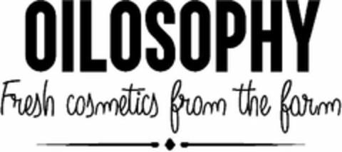 OILOSOPHY FRESH COSMETICS FROM THE FARM Logo (USPTO, 14.02.2019)