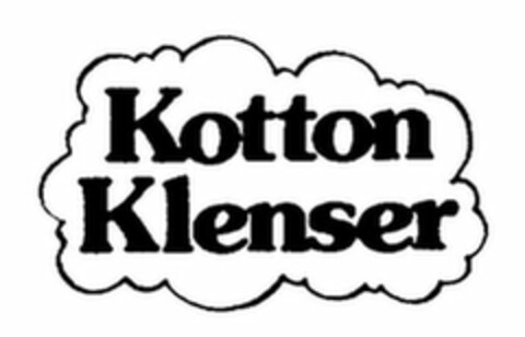 KOTTON KLENSER Logo (USPTO, 10.04.2019)