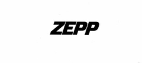 ZEPP Logo (USPTO, 01.05.2019)