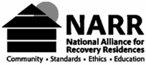 NARR NATIONAL ALLIANCE FOR RECOVERY RESIDENCES COMMUNITY STANDARDS ETHICS EDUCATION Logo (USPTO, 22.01.2020)