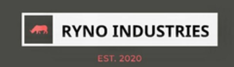 RYNO INDUSTRIES Logo (USPTO, 04/27/2020)