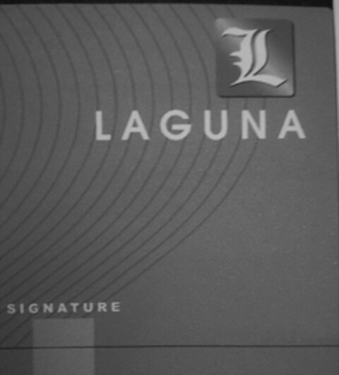 L LAGUNA SIGNATURE Logo (USPTO, 06/17/2020)