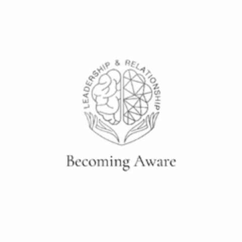 LEADERSHIP & RELATIONSHIP BECOMING AWARE Logo (USPTO, 07/14/2020)