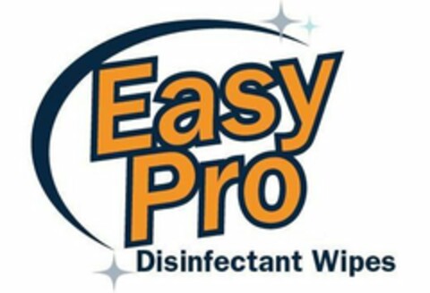 EASY PRO DISINFECTANT WIPES Logo (USPTO, 08/07/2020)