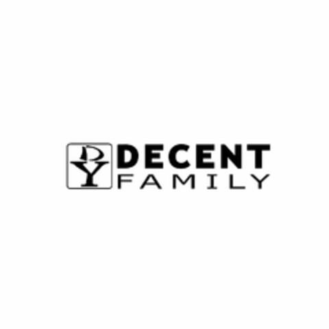 DY DECENT FAMILY Logo (USPTO, 01.09.2020)