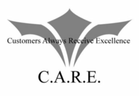 CUSTOMERS ALWAYS RECEIVE EXCELLENCE C.A.R.E. Logo (USPTO, 26.03.2009)