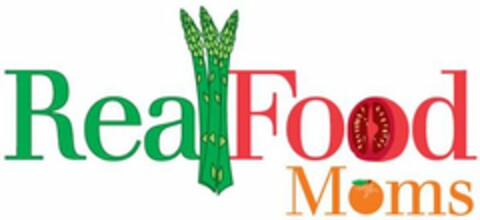 REAL FOOD MOMS Logo (USPTO, 23.07.2009)