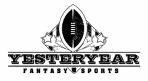 YESTERYEAR FANTASY SPORTS Logo (USPTO, 08/07/2009)