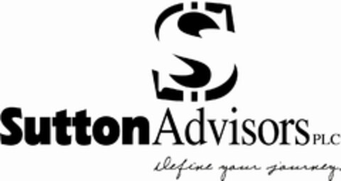 SUTTON ADVISORS PLC DEFINE YOUR JOURNEY Logo (USPTO, 09.11.2009)